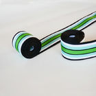 의복을 위한 3.8개 센티미터 나일론 청백색 녹색 스트립 가죽 끈 테이프